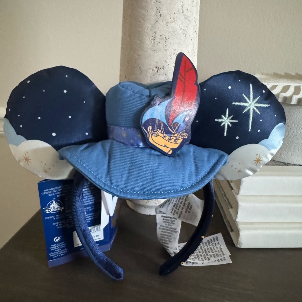 Disney 50th Anniversary Blue Sorcerer Mickey Ears